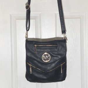 Michael Kors black crossbody bag